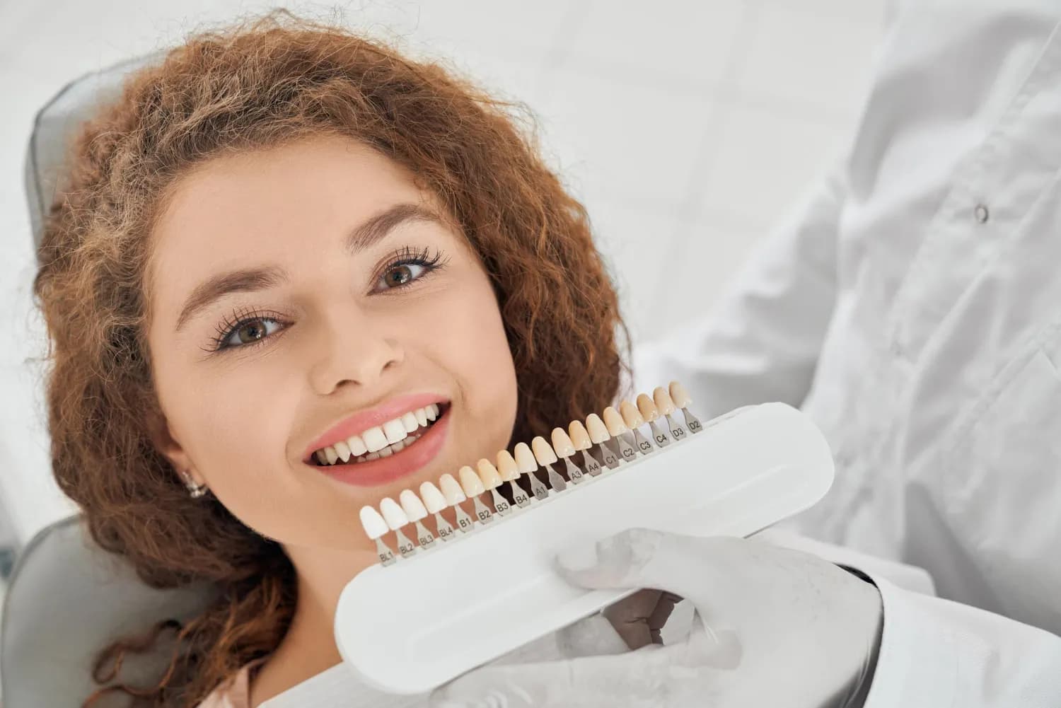 Cosmetic dentistry results